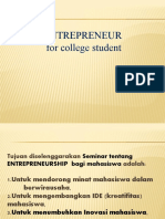 Entrepreneurship