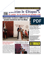 Periódico Noticias de Chiapas, Edición Virtual Martes 15 de Agosto de 2023