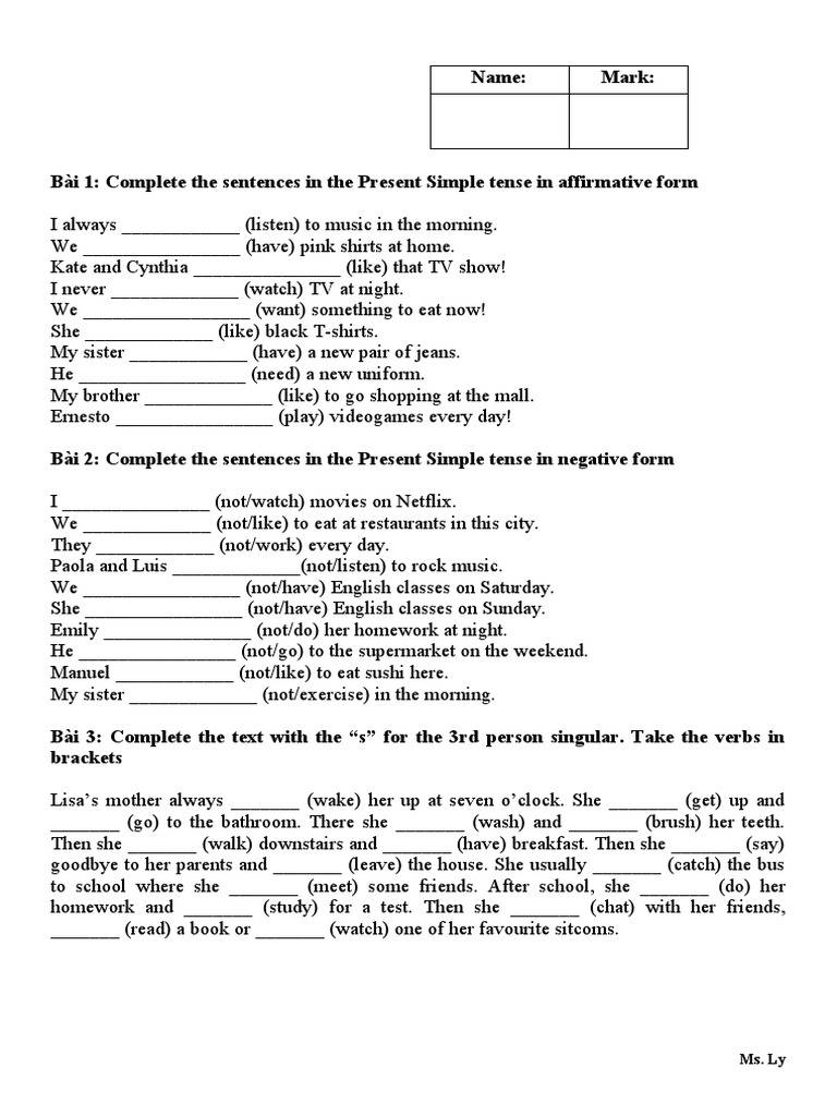Bai tap chia dong tu thi hien tai don pdf