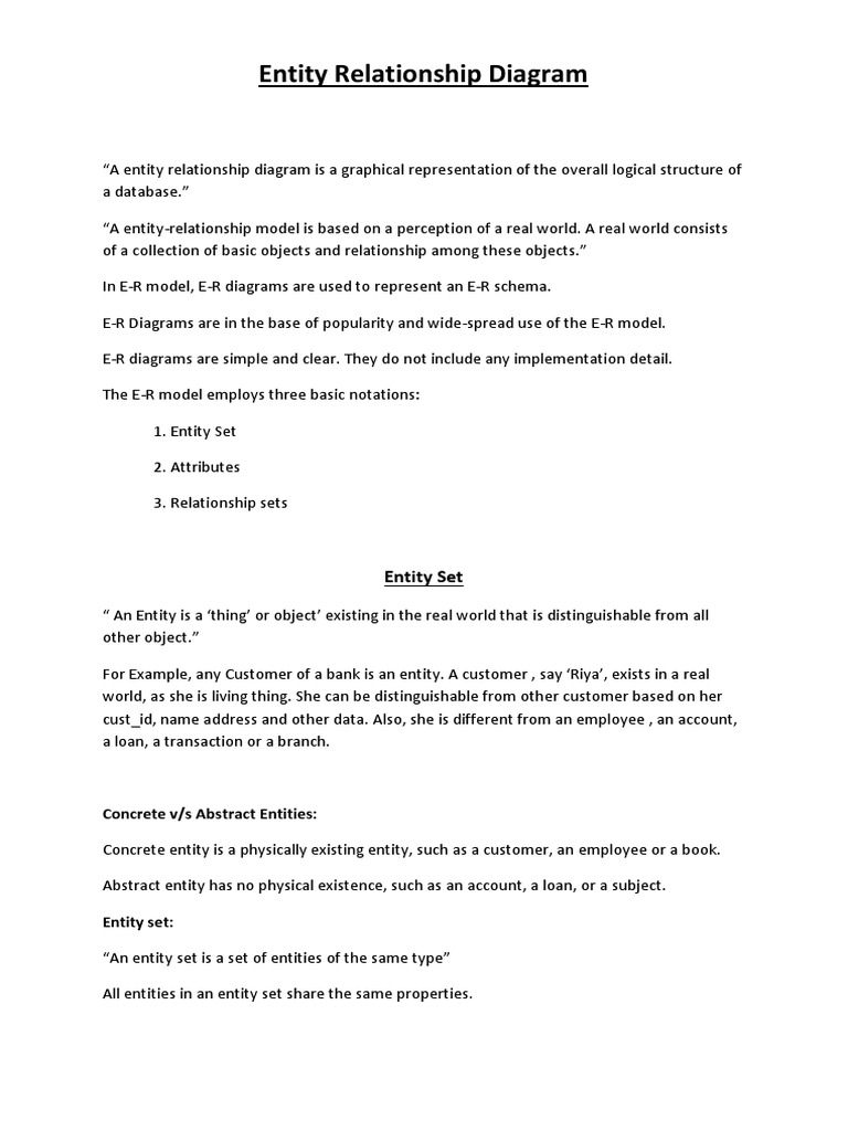 Entity Relationship Diagram - New | PDF | Conceptual Model | Software