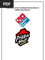 Download Comparitive Analysis of Marketing Strategies of Dominos and Pizza Hut - Copy by Manthan Desai SN66505005 doc pdf