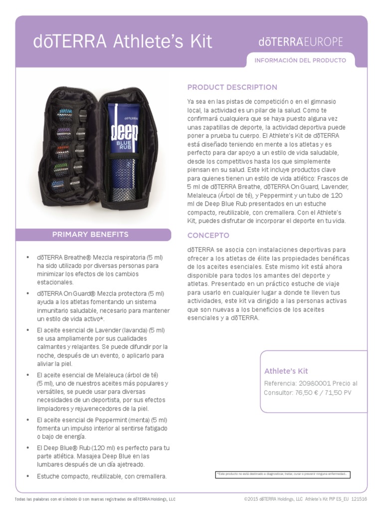 Athletes Kit | PDF