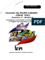 PilingLarang (TechVoc) 12 Q3 Mod4 Deskripsiyon NG Produkto at Dokumentasyon V5