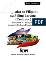 PilingLarang (TechVoc) 12 Q3 Mod2 Manwal at Liham Pangnegosyo V5 Piling Larang Techvoc