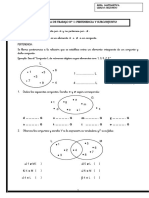 Marzo 1 Mat Pertenencia y Subconjunto PDF 2do