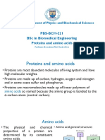 Lecture Protein and Amino Acid