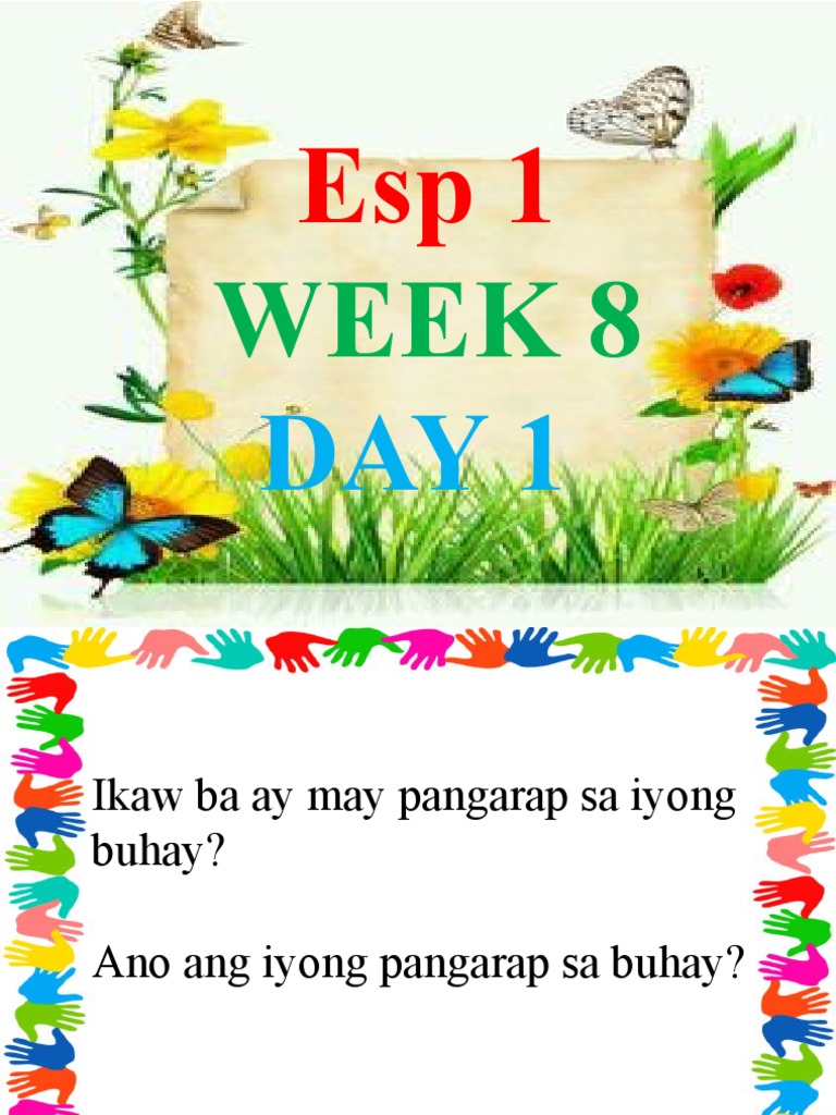 Grade 1 Ppt All Subjects Quarter 4 Week 8 Day 1 Pdf