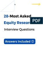 Equity Research Qs