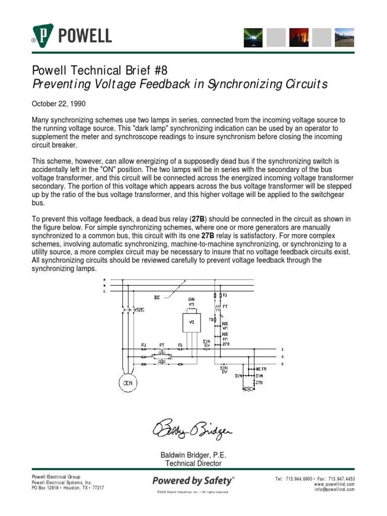 PTB 8 Preventing Voltage Feedback in Synchronizing Circuits PDF