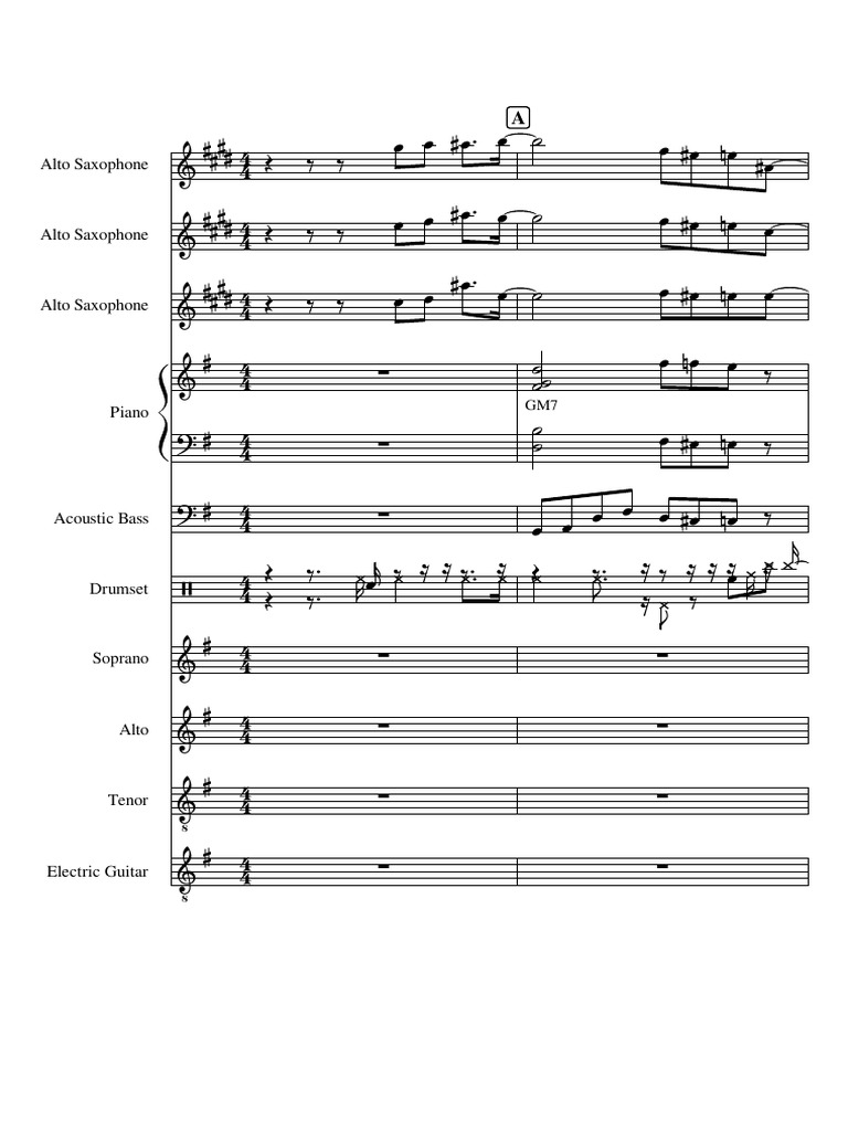 Acoustic Bassang Huling El Bimbo Acoustic - Bass Score - and - Parts | PDF