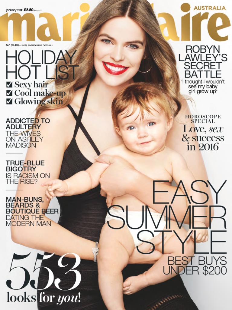 女性情報誌 Marie Claire Australia January 2023 Marie Claire Australia January 2025 Cover (Marie Claire Australia)