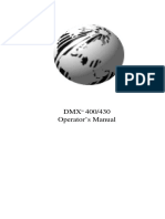 DMX 400 430 Operators Manual A2