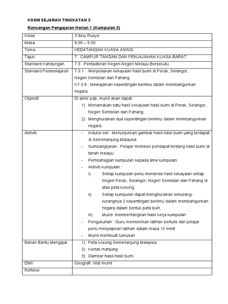 7.3 Contoh RPH 2 | PDF