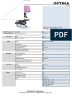 OPTIKA B-159R-PLV Technical Datasheet EN - En.id