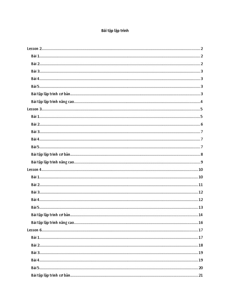 Bai tap lap trinh pdf