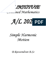 Simple Harmonic Motion 2023