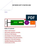 DIFFERENCE BETWEEN SOFT STARTER AND VFD