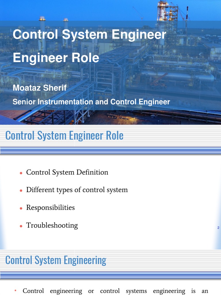 Control System Engineer Responsibilities | PDF | Programmable Logic ...