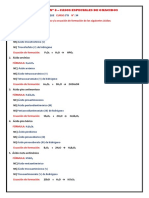 Casos Especiales de Oxacidos