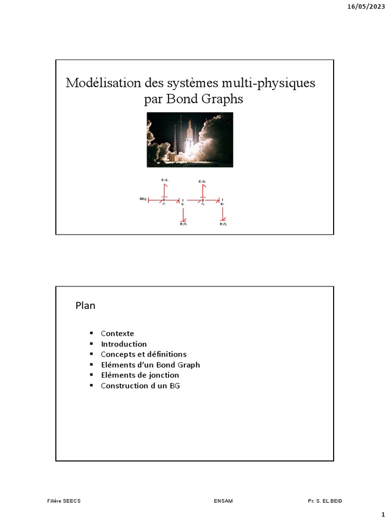 Exercices Corrigés sur Bond Graphs | PDF