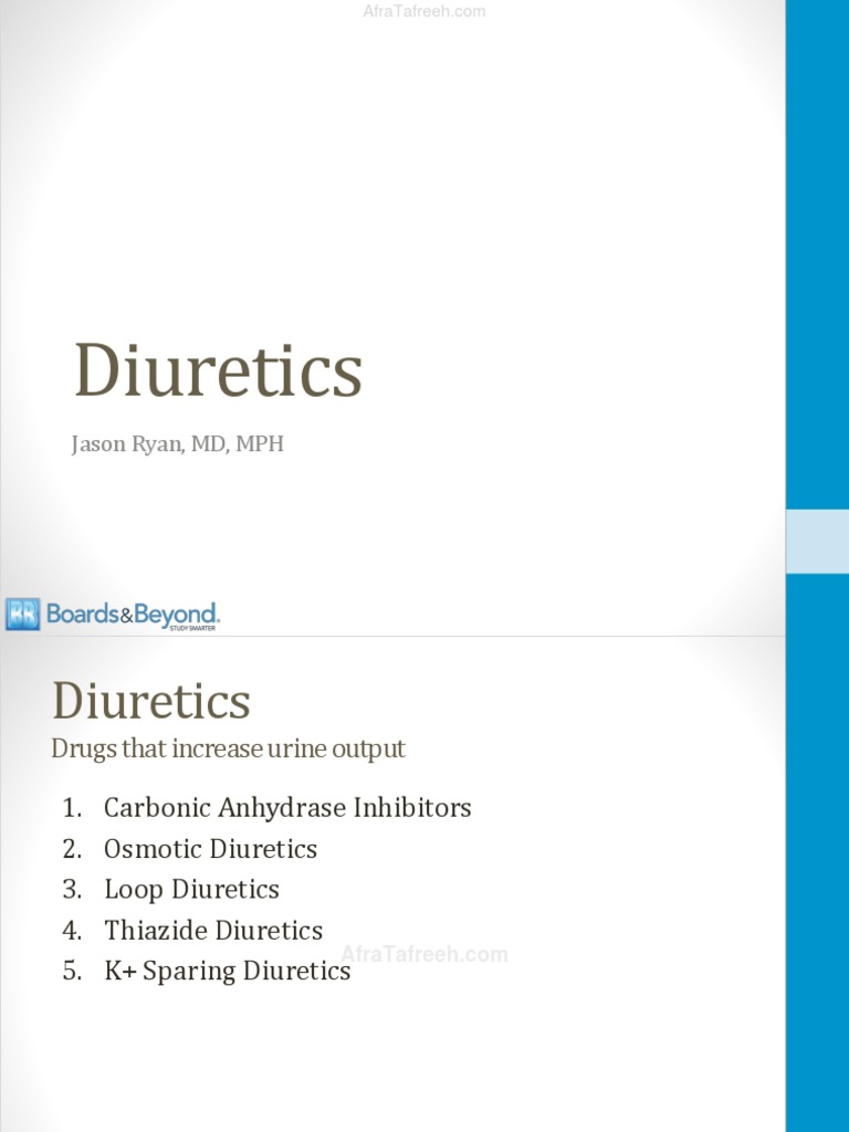Diuretics Atf PDF Clinical Medicine Drugs