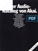 1979 Akai Audio Katalog 2