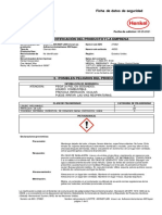 Hoja de Seguridad Loctite 495