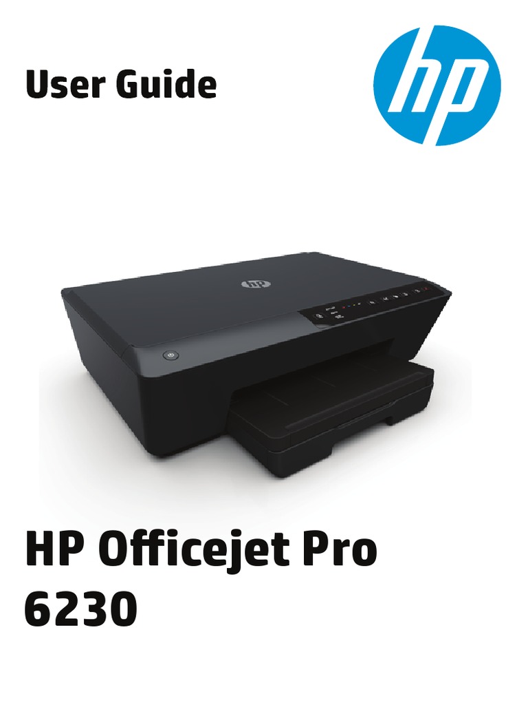 HP Officejet Pro 6230 Manual PDF