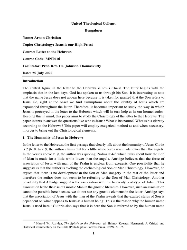 christology-jesus-is-our-high-priest-pdf-epistle-to-the-hebrews