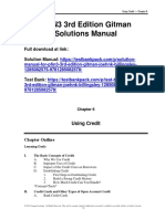 PFIN3 3rd Edition Gitman Solutions Manual 1