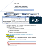 Sesión de Aprendizaje 08-08