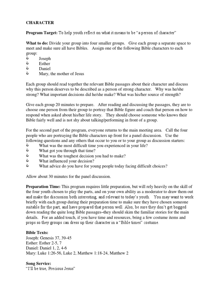 Character | PDF