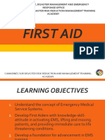 New First Aid Presentation