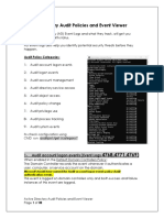 Active Directory Audit Policies and Event Viewer 1685205906