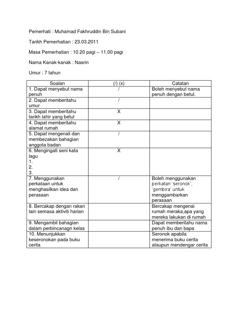 Borang Kaji Selidik Pkk Pbs Pdf