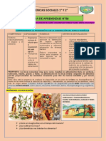 SESIÓN DE APRENDIZAJE N°26 CC.SSS 1° Y 2°