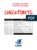 0.checkpoints Booklet - Nature of Religion & Beliefs DEPE
