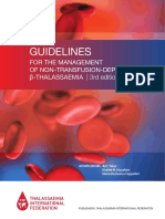 Guidelines NTD Beta Thalassaemia