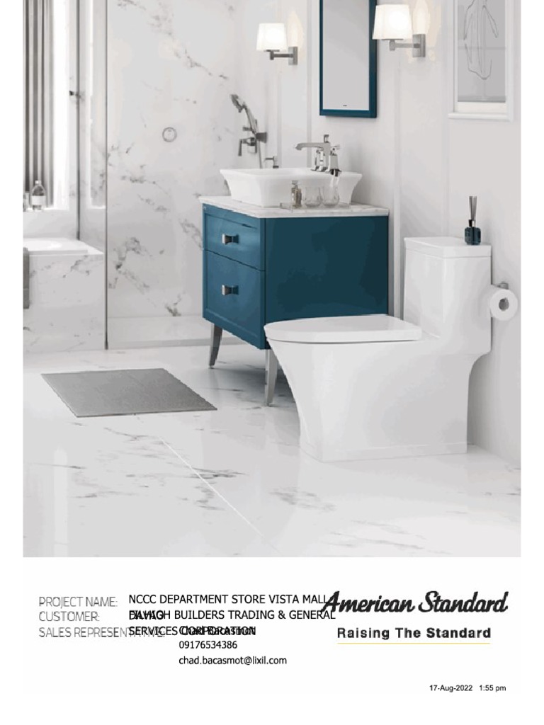 American Standard Commercial Toilets Brochures PDF