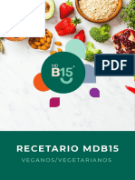 Recetario MDB15 Vegano-Vegetariano