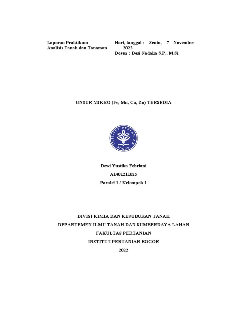 Laprak Minggu 9 Antan | PDF