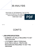 Job Analysis