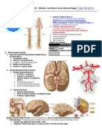 Strokes - CNS Blood Supply