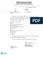 Format Surat Pertek Dan Lampiran - Perusahaan