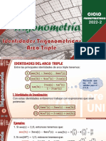 SEMANA 8 A identidades trigonometricas arco tiple SESIÓN 08.1 2022-II - IT DE ARCO TRIPLE