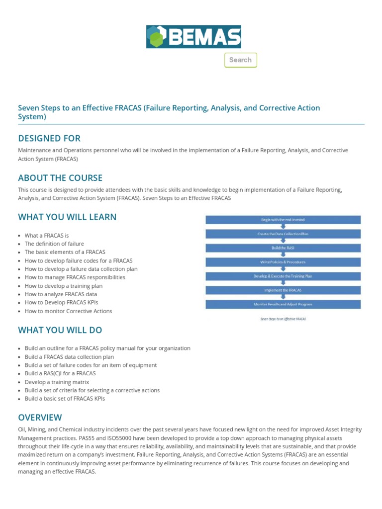 Effective FRACAS Implementation Guide | PDF