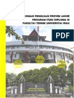 Pedoman Penulisan Proyek Akhir