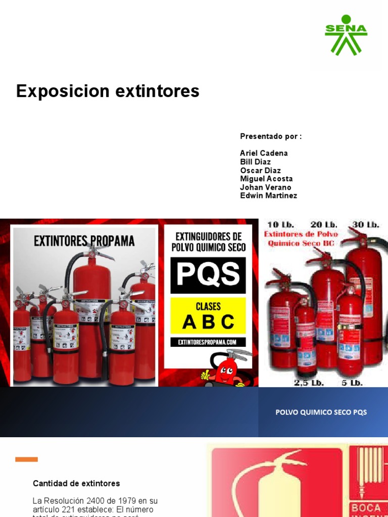 Guía Completa sobre Extintores y Mantenimiento | PDF | Negocios