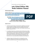 Investments Global Edition 10th Edition Bodie Solutions Manual Download