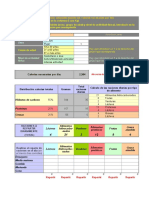 Calculadora Raciones